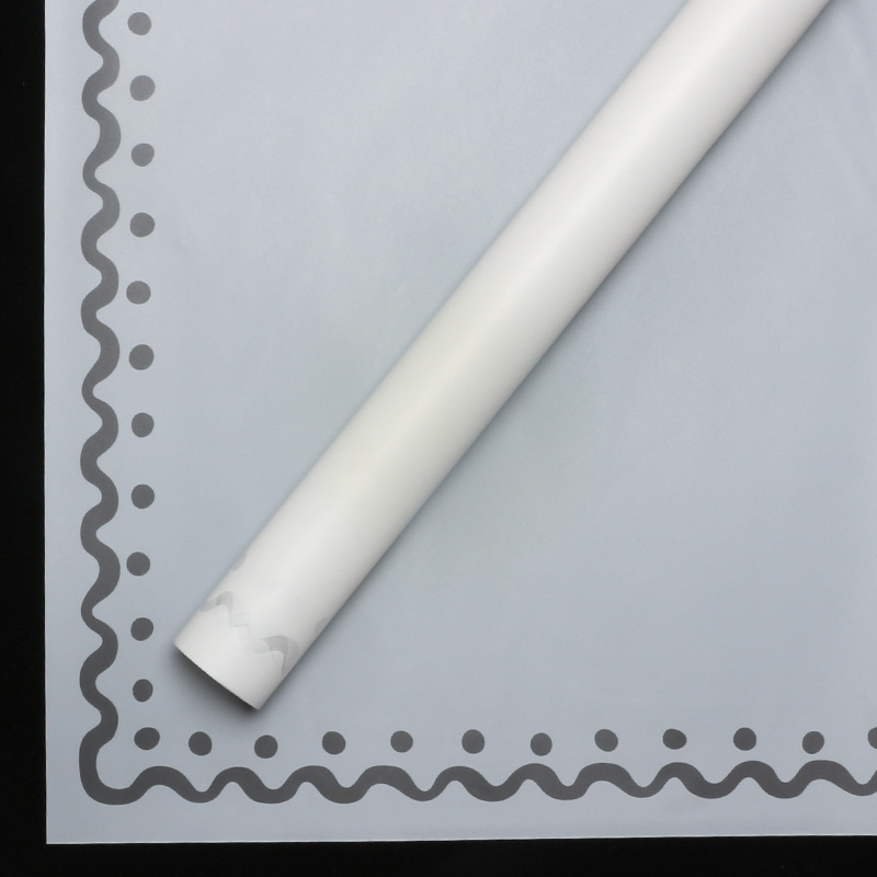 Huaxi bicarbonato de sodio gelatina película flor de embalaje DIY ramo florista impermeable semitransparente niebla papel de flores de pan