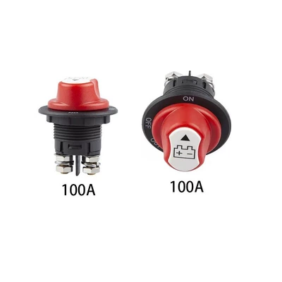 Car on the line of fire Cut-Off Switch Yzy Digital Display - 100a-power-control-switch