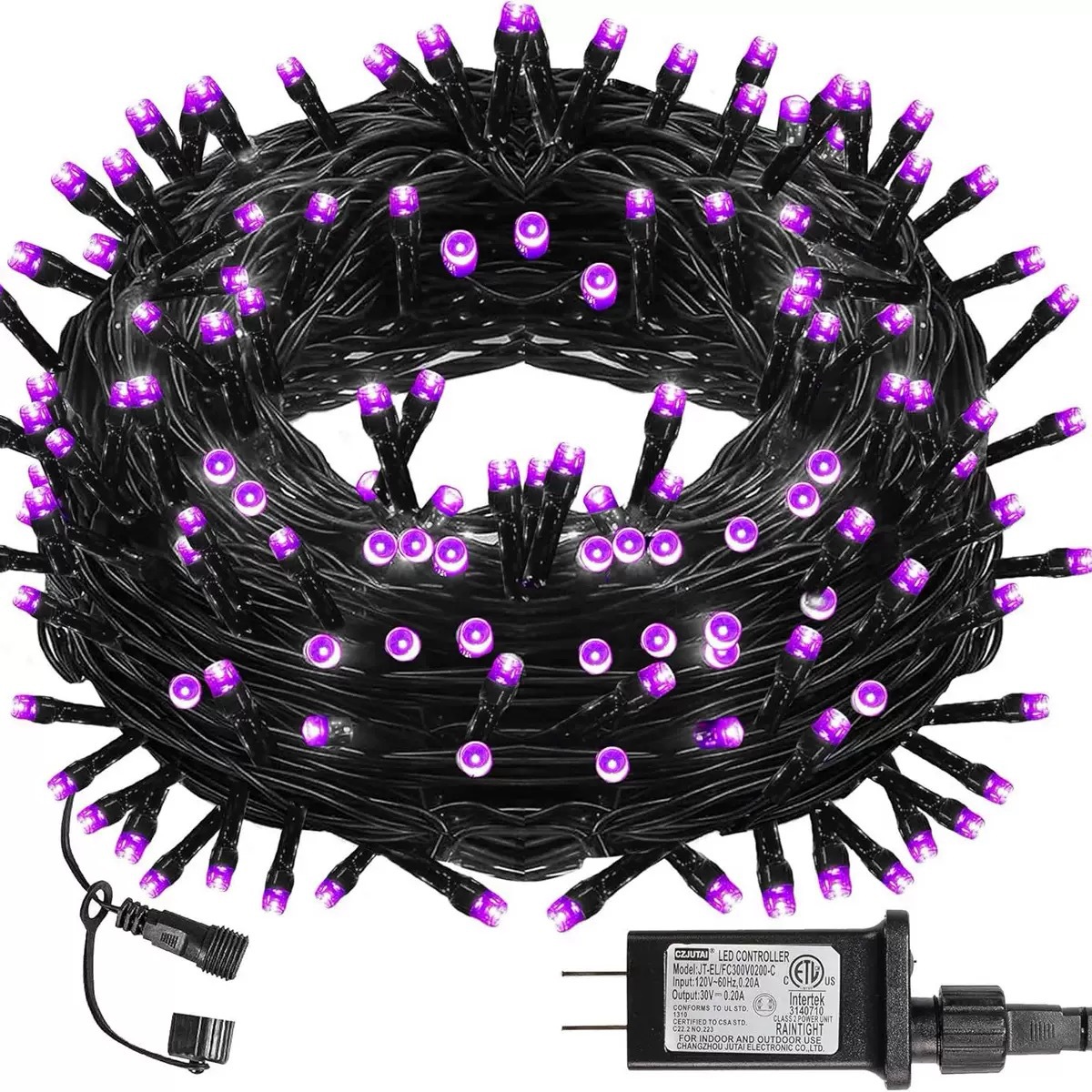 Estrellas de flash de Navidad transfronterizas impermeable de bajo voltaje enchufe estándar de EE.UU. estándar europeo estándar británico línea verde tinta LED string