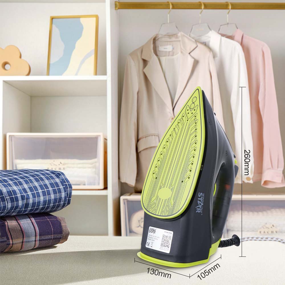 Winning star transfronteriza exclusivamente para venta al por mayor nueva máquina de planchar de hierro eléctrico de doble propósito húmedo y seco de vapor doméstico de mano