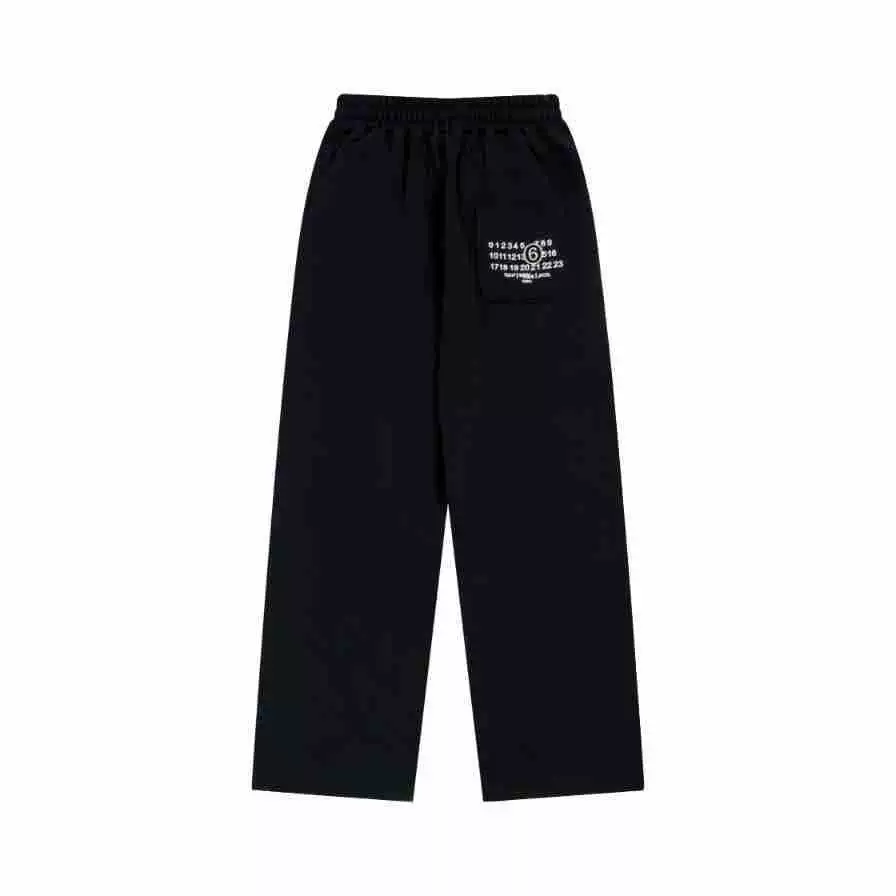 Спортивные штаны oversize для отдыха с вышивкой, эластичный пояс, чёрные, размеры S–XL