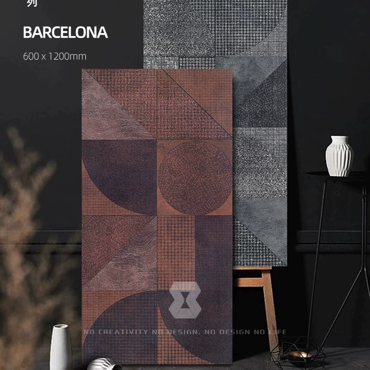 Матовая плитка Barcelona для гостиничных номеров, ресторанов, стен в ванной комнате, художественная плитка 600x1200