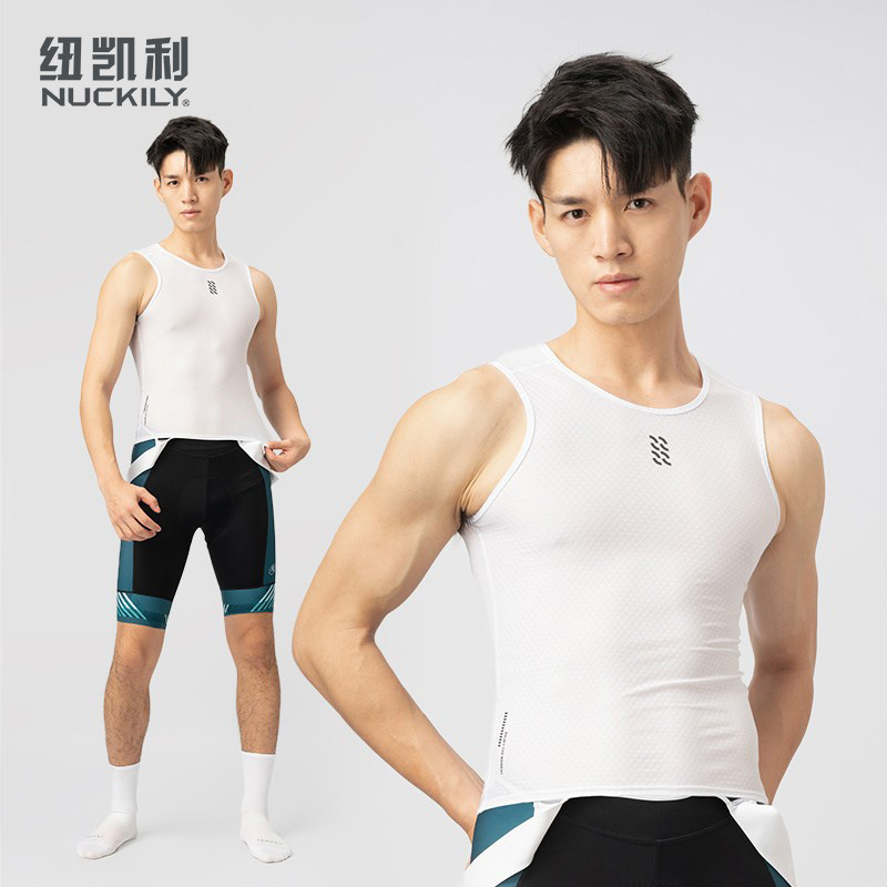Nuckily sweat shirt sports breathable vest underwear bicycle quick-drying cycling jersey bottoming shirt solid color vest Nuckily sweat shirt sports breathable vest underwear bicycle quick-drying cycling jersey bottoming shirt solid color vest