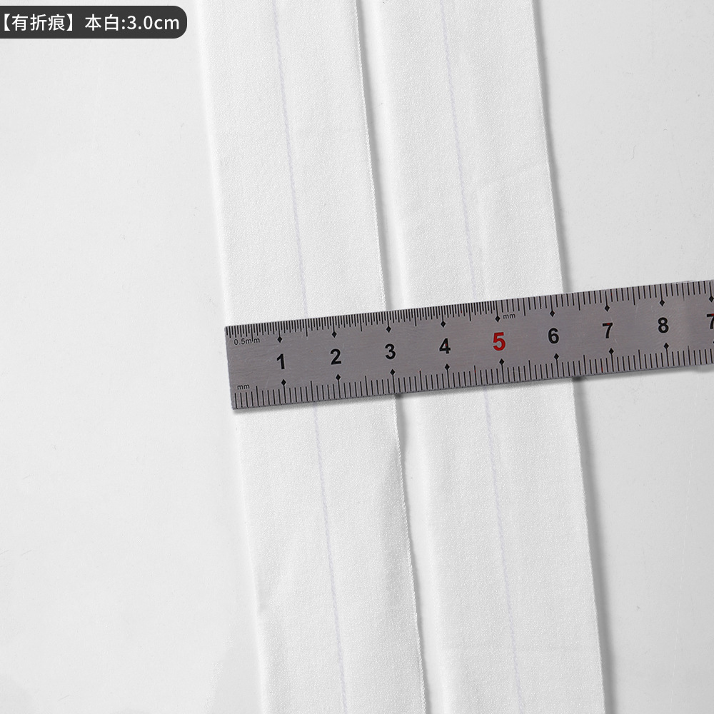 3.0cm * 이 흰색 * 7070 매트 헤밍 밴드 (950 m/bag)