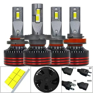 M8Pro Car Led Headlight 4300K Warm White Light H4 Far and Near Light Integrated Headlight Suitable for High Power Copper Tube