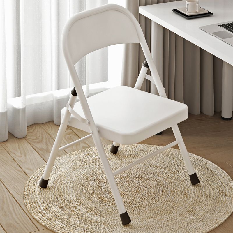 Hogar silla plegable taburete con respaldo simple silla de conferencia de oficina portátil silla de computadora silla de dormitorio silla de entrenamiento silla de comedor