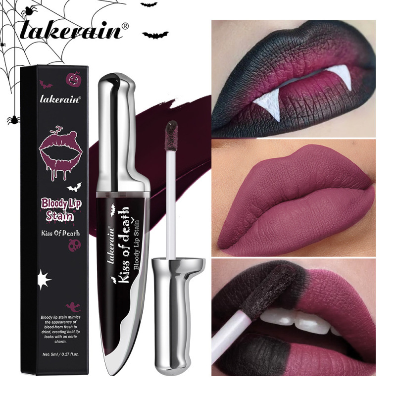 lakerain万圣节主题唇彩 Bloody Lip Stain暗黑系唇釉|undefined