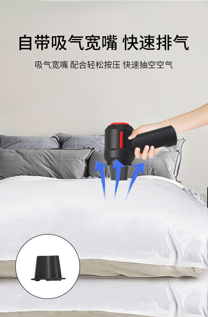 Car Vacuum Cleaner, Car Wireless Charging Vacuum Cleaner, Dual-Purpose Handheld Mini High-Power Powerful Vacuum Cleaner for Home Use