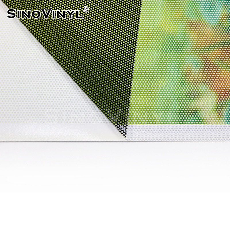 XINLANG blanco fondo negro película de pulverización transparente láser color brillante película de impresión de solvente débil transparente película de decoración publicitaria