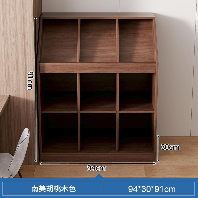 Estante de estantería Estante de piso a techo Estantería corta Combinación de gabinete de rejilla Gabinete de almacenamiento Hogar integrado contra la pared Gabinete de almacenamiento de exhibición