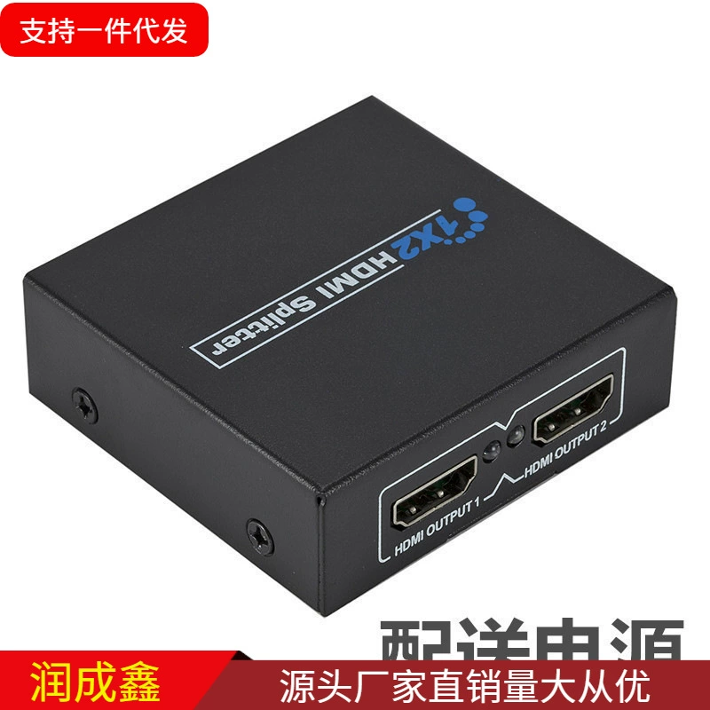Устройство распределения HDMI на 1 вход, 2 HDMI, один вход, 4K высокое разрешение, HDMI, один в два выхода 2K