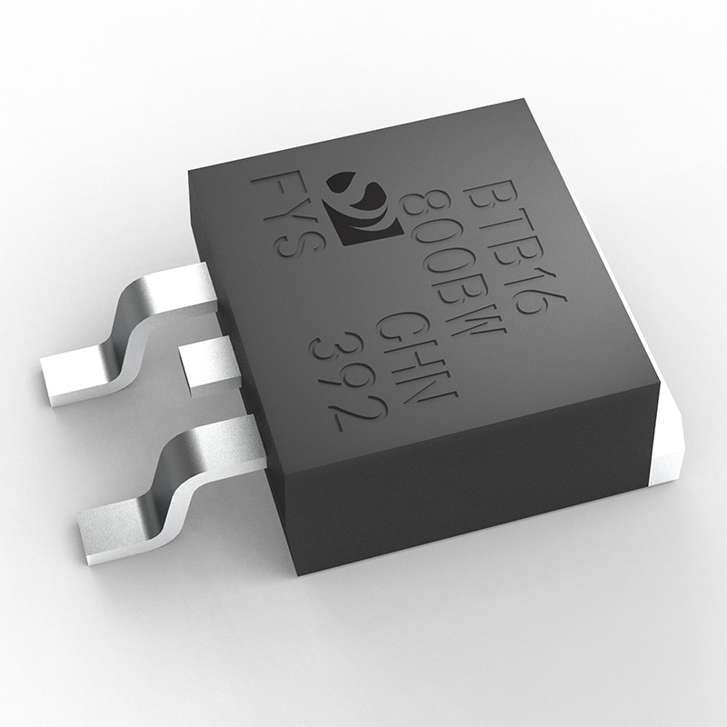 ˫��բ��(TRIAC)16A/800V�ɿع��滻������ÿɿع�BTB16-TO263