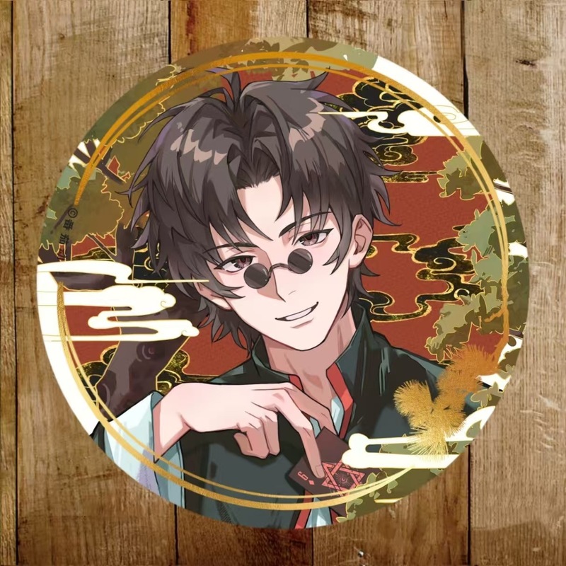 正版 我不是戏神周边苏州花系列快闪陈怜简长生徽章吧唧色纸|undefined