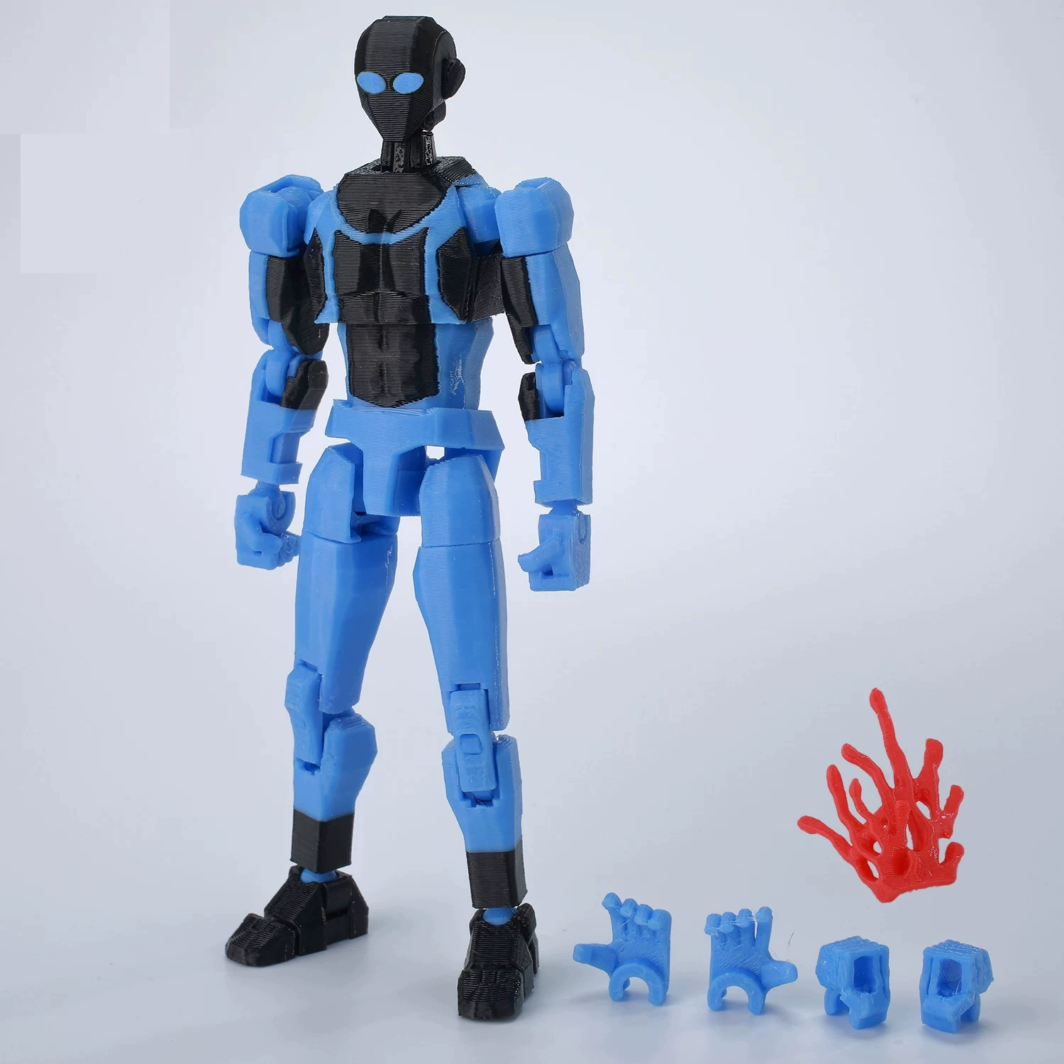 Doll, movable board game, constructor, minifigure, toy, 3D