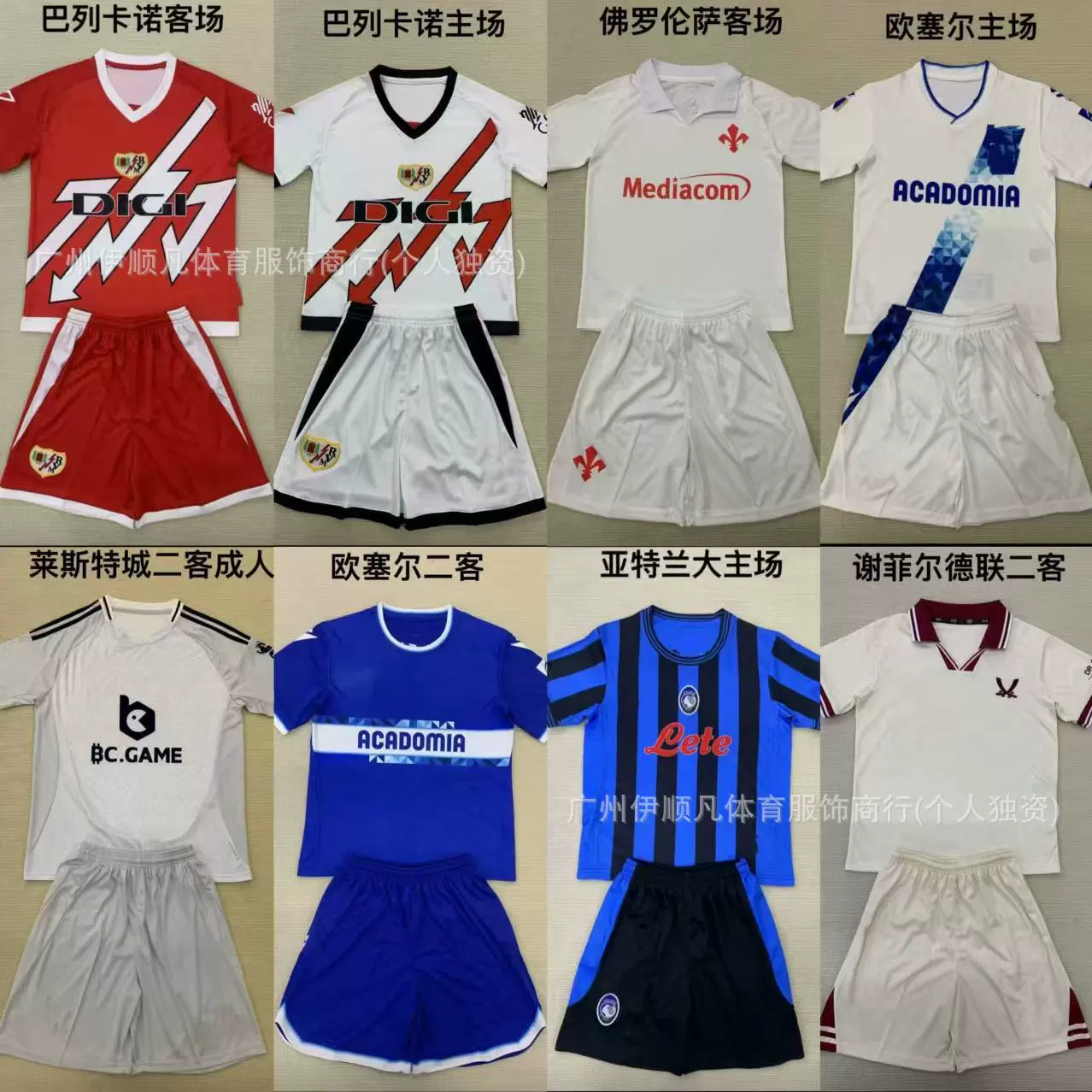 Непопулярный костюм 2425 Leicester Europalecano Florence Sheffield United футбольная форма джерси