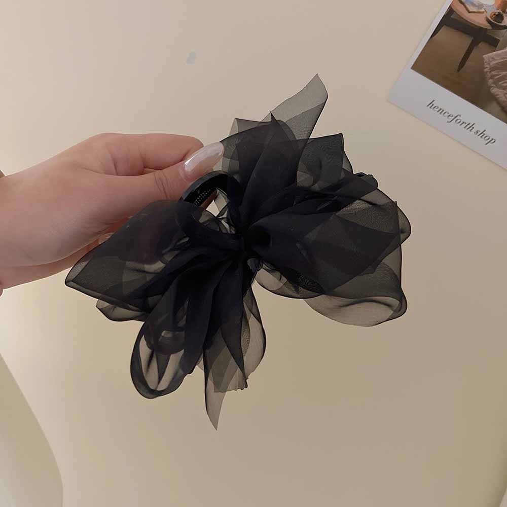 Women's Sweet Bow Knot Plastic Gauze Handmade Hair Claws display picture 22