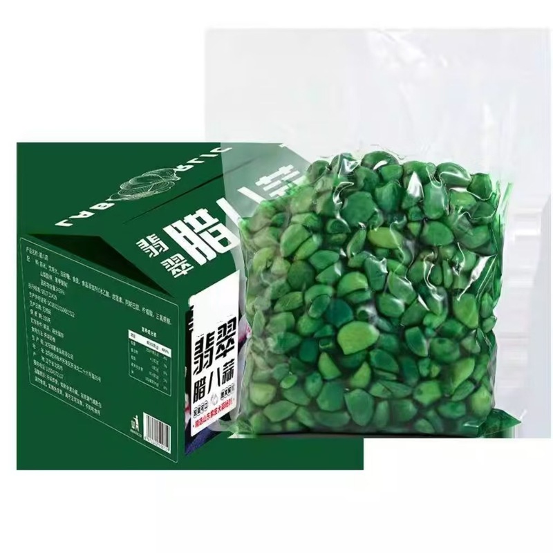 山东腊八蒜咸菜下饭菜糖蒜糖醋蒜大蒜头腌制绿蒜泡大蒜泡蒜头|undefined