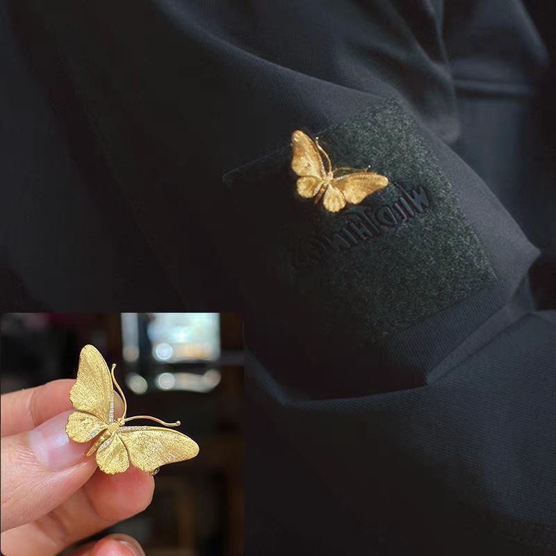 Elegante Mittelalterliche Filigranbrosche Mit Barockemaille_voghion.com