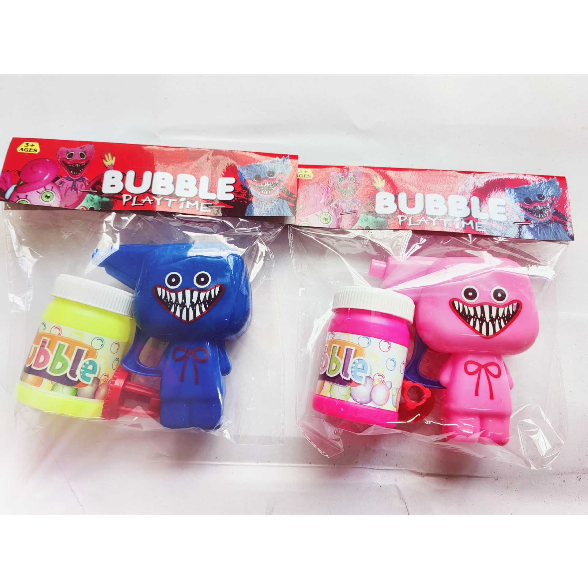 Pistola de burbujas de presión manual de dibujos animados, máquina de burbujas, puestos de palitos de burbujas, juguetes calientes, regalos para niños y niños