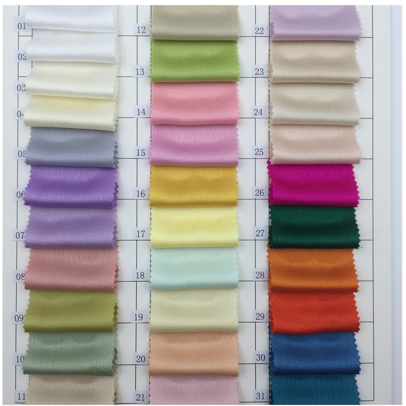 现货新品春秋仿醋酸真丝面料双面雪花时装面料衣服