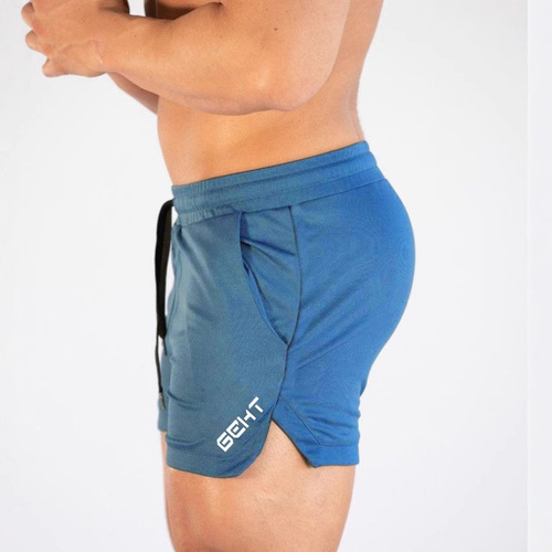 Men's Fitness Shorts Running Training Three-String Beach Shorts