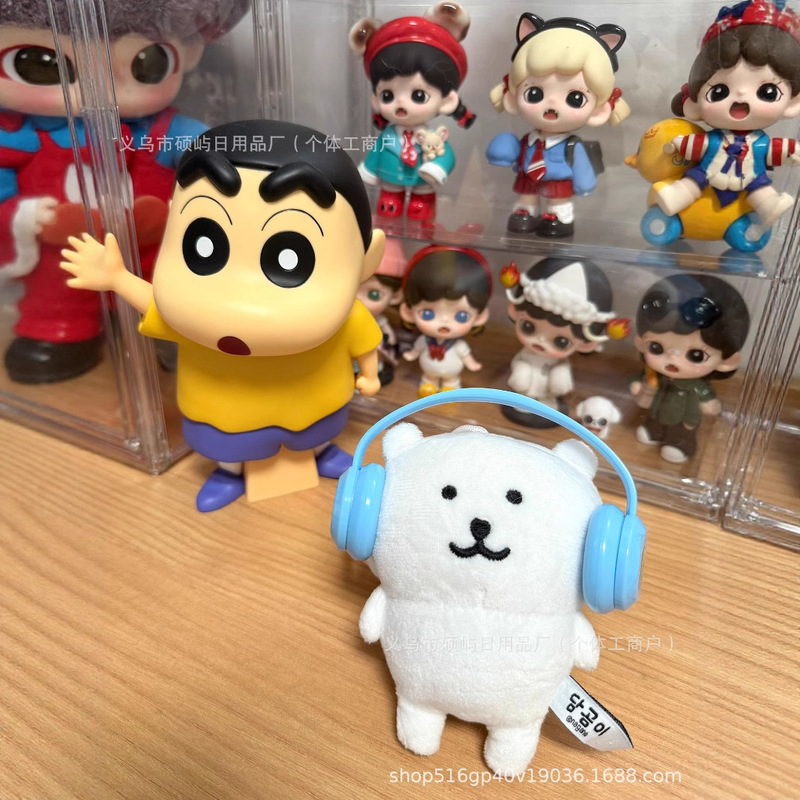 ちいかわ自虐クマラブブヘッドフォンかわいい人形ぬいぐるみペンダント人形おもちゃ子供の卸売ストール|undefined