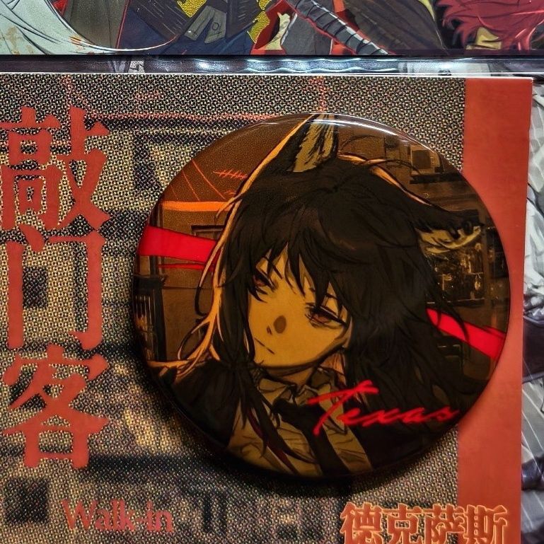 现货 明日方舟 敲门客拉普兰德 德克萨斯 周边亚克力立牌 吧唧|undefined