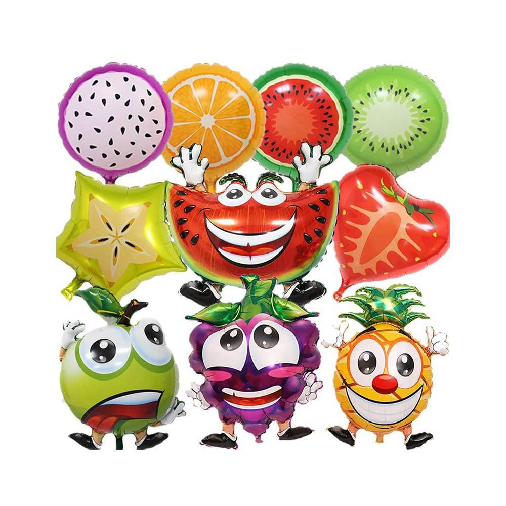 100 días de banquete escena decoración piña película de aluminio globo de película de aluminio