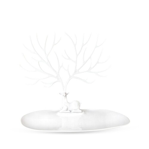New Desktop Fawn Jewelry Display Rack Creative Antler Bracelet Earrings Pendant Jewelry Storage Rack Wholesale