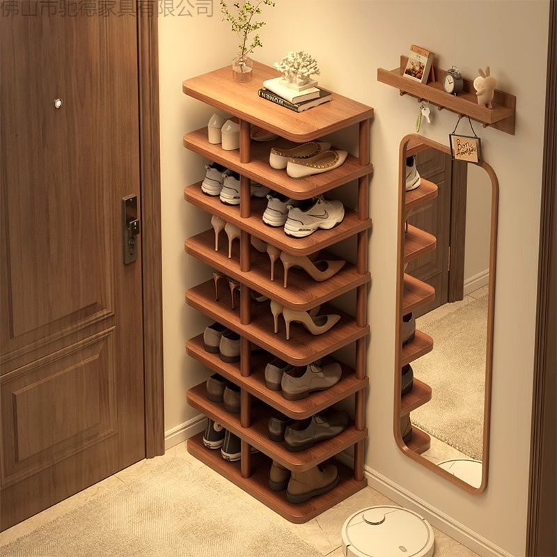 Shoe Rack for Home Entrance Multi-Layer Sturdy and Good-Looking Small Narrow Rack for Rent Simple Indoor Shoe Storage Rack Storage Shoe Cabinet