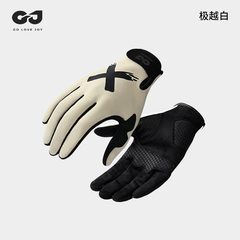 GOLOVEJOY高乐捷秋冬骑行手套男女透气防滑耐磨机车骑车全指触屏|undefined