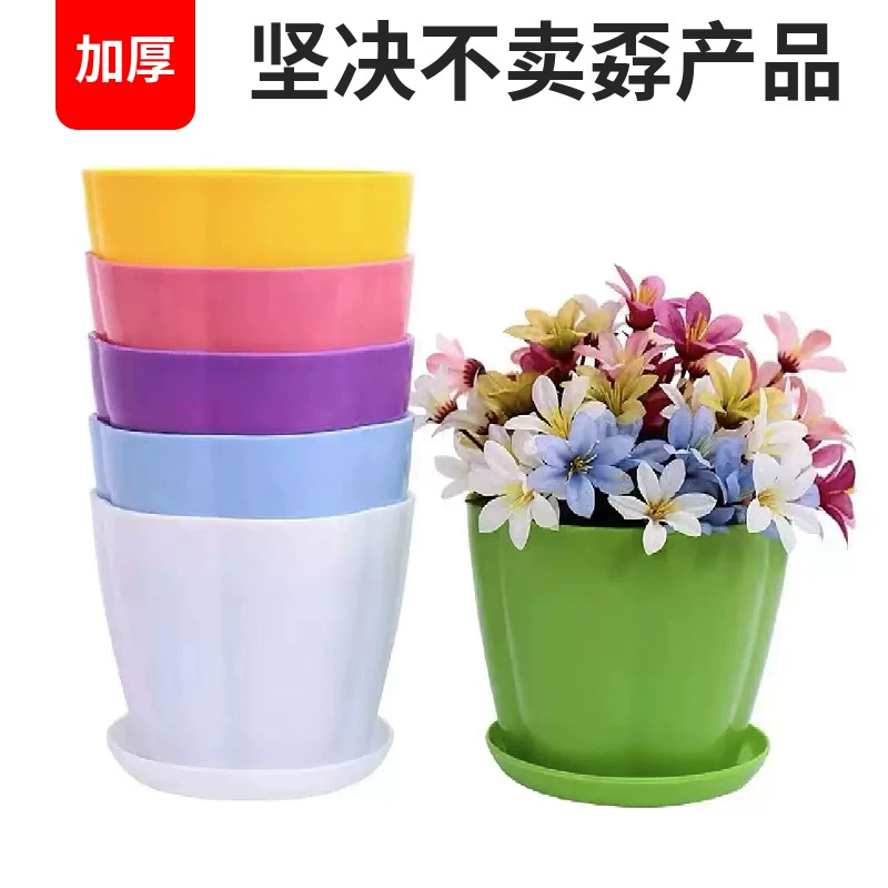 Горшок из лепестка из смолы оптом цвет типа тыквы зеленое растение мясистый имитация фарфорового горшка пластиковый мясистый цветочный горшок большое количество скидка