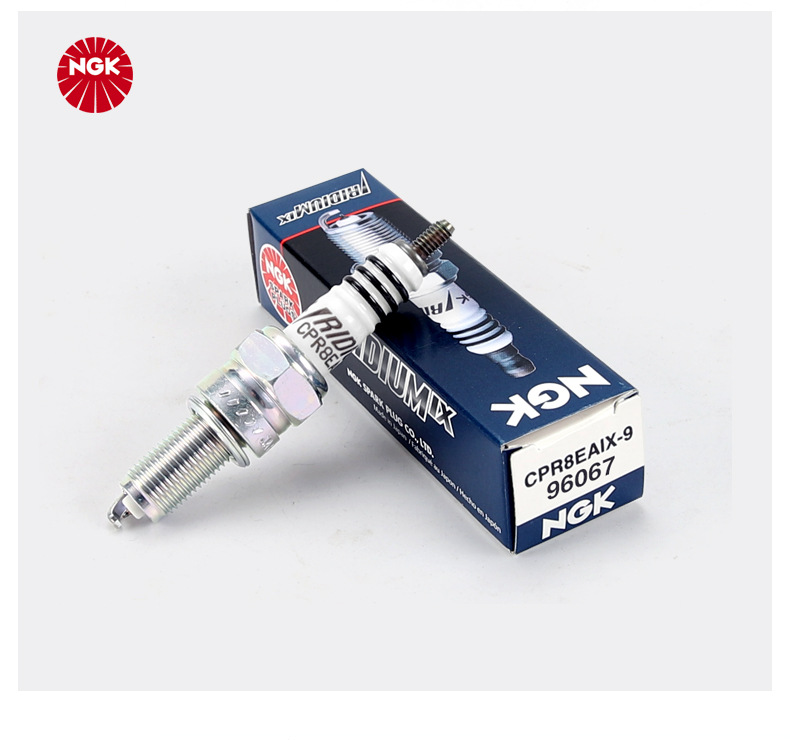 Genuine Ngk Original Spark Plug Cpr8Ea-9 Haojue Motorcycle Dr250 Xcr Dr300 Iridium Spark Plug