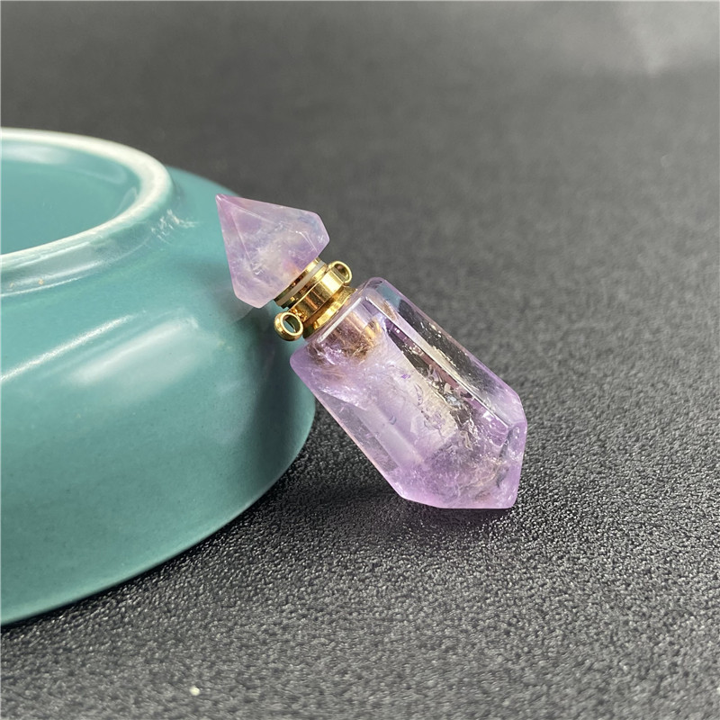 15g Weight DIY Jewelry Accessories Classification Crystal Material Perfume Bottle Pattern Fashion Style Crystal Perfume Bottle 4