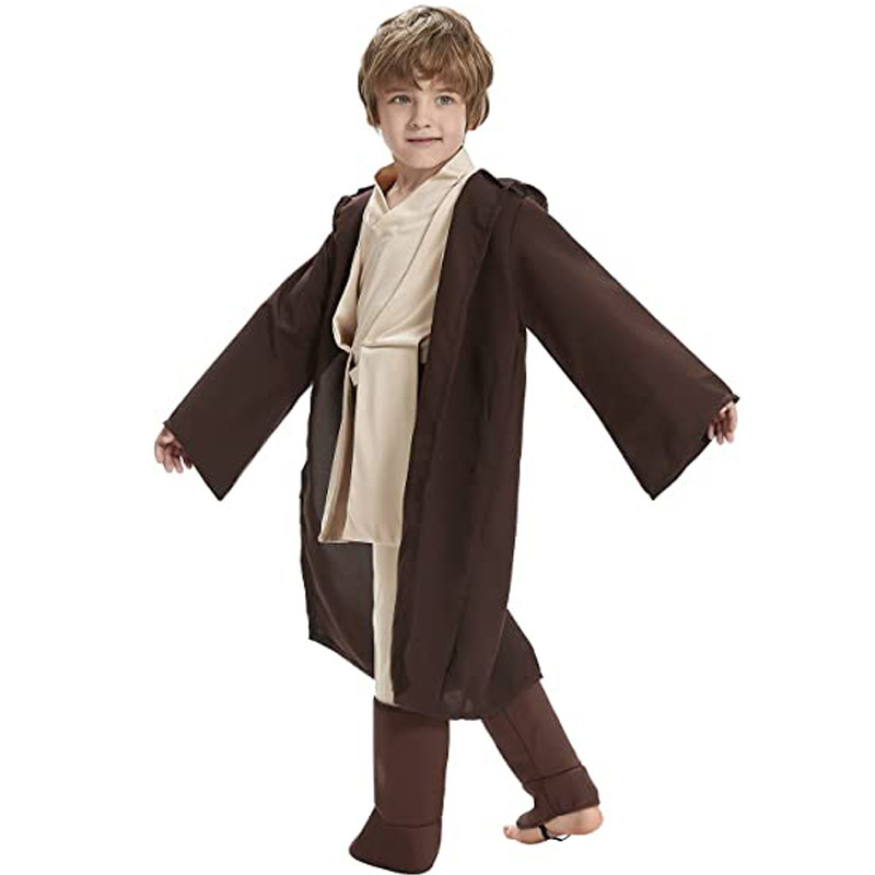 Venta caliente traje de Halloween DE LOS NIÑOS Caballero Star Wars clásico personaje Cosplay traje de juego image 5