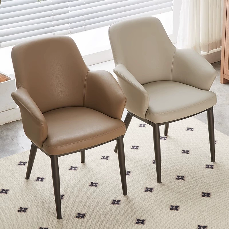 Итальянский легкий роскошный креативный дизайнерский обеденный стул для дома, ленивый диван, кресло для приема, элитная вилла, стул со спинкой, офисный стул