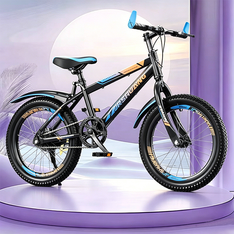Bicicleta de montaña adolescente de velocidad única varón de velocidad de viaje ligero para mujeres 8 - 16 años de seguridad image 16