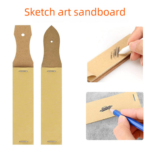 Wholesale sketch pencils, sandpaper boards, art drawing pencils, sharpening pencils, sandpaper, color paper, chalk pens, sandpaper sharpening tools