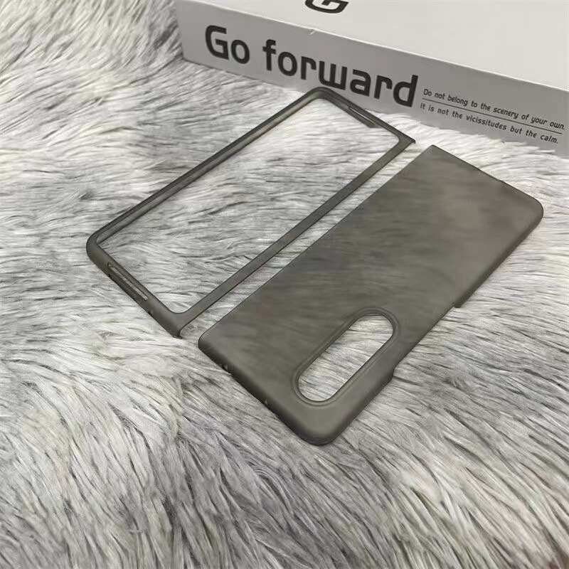 For Samsung zfold3/2/4/5 mobile phone case folding screen w23/w24/w22 ultra-thin fold4 frosted hard case For Samsung zfold3/2/4/5 mobile phone case folding screen w23/w24/w22 ultra-thin fold4 frosted hard case