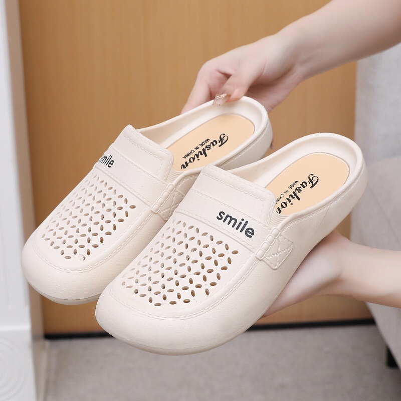 One-Piece Drop-Shipping Package with Free Shipping, Women's Waterproof Non-Slip Summer Beach Sandals, Outdoor Work Clogs