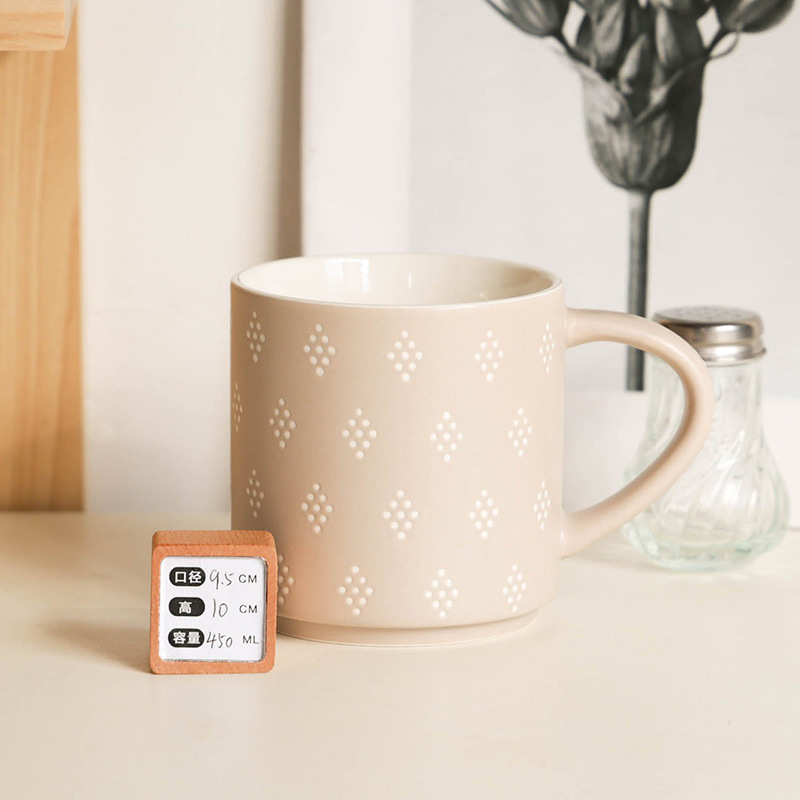 Defectos ligeros inswind taza de cerámica taza de desayuno taza de cerámica simple taza de café taza de agua taza de estudiantes