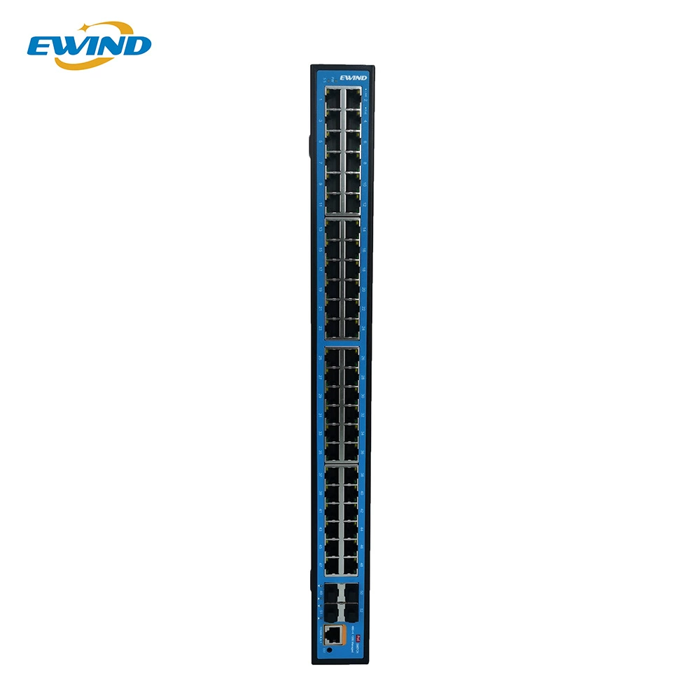 48-портовый гигабитный PoE коммутатор Layer 2 управляемый 10G uplink Ethernet коммутатор сетевое управление корпоративного уровня связи