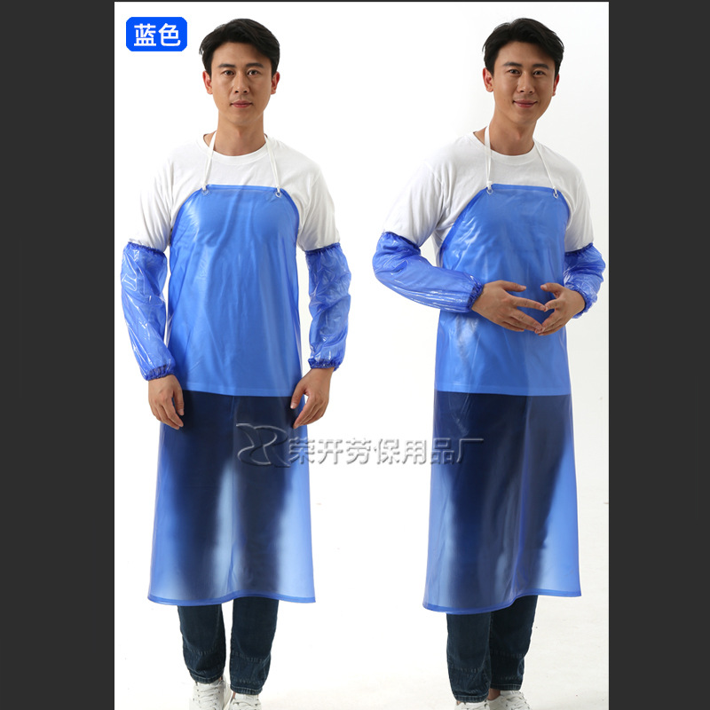 파란색-별도의 앞치마