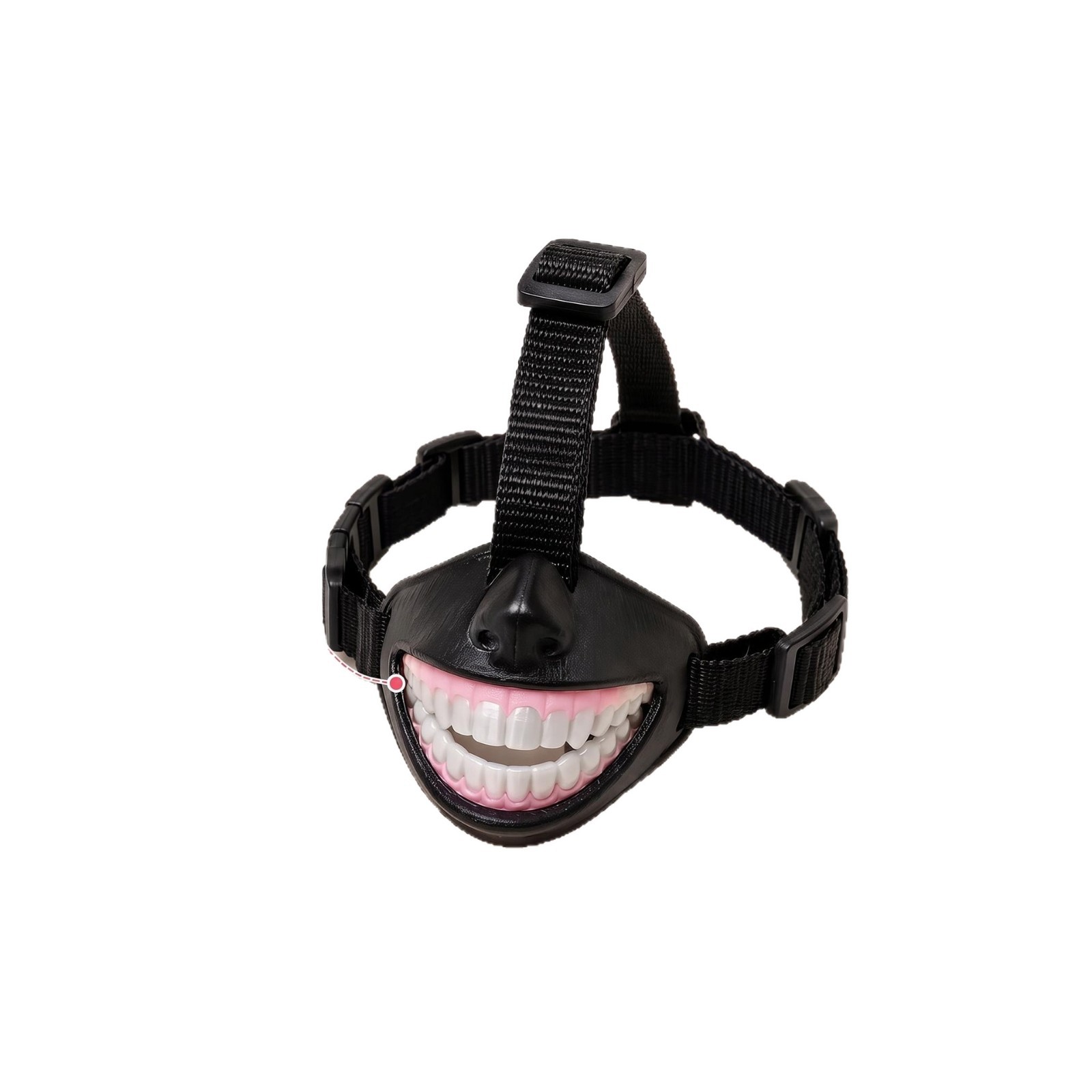El nuevo perro divertido transfronterizo se ríe de la boca de los dientes y viaja con una divertida decoración de la boca funny Dog muzzle image 6