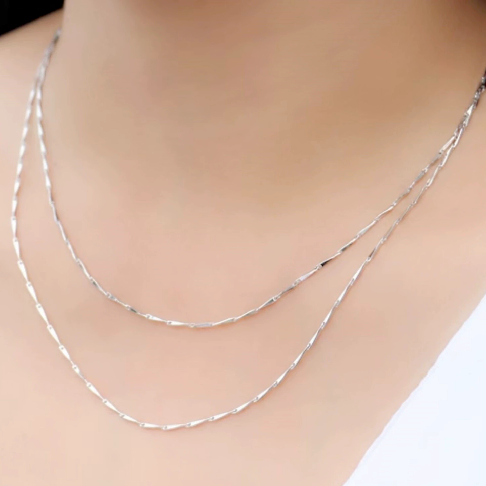 Accessory, universal necklace, short chain for key bag , bar, box