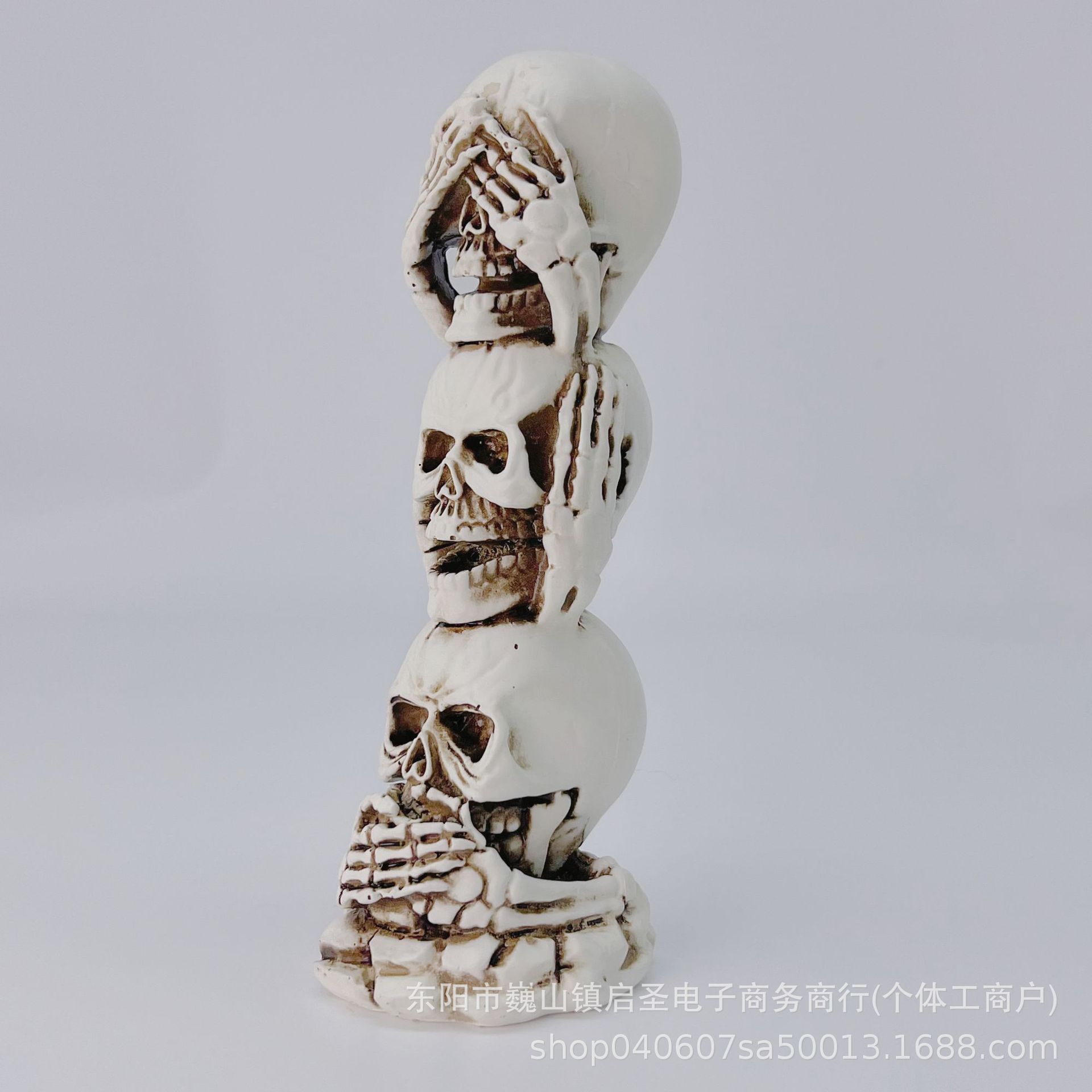 Retro nuevos productos de Halloween esqueletos parejas de resina adornos de escritorio para el hogar entrada jardín y otros regalos decorativos