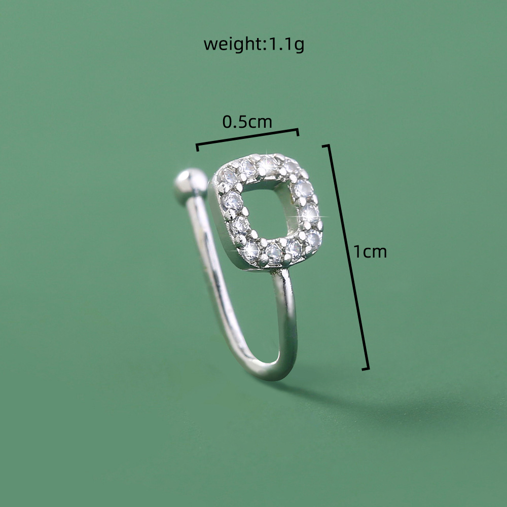 European And American Fashion Trend U-shaped Fake Nose Ring Without Piercing, Nose Nail Piercing Jewelry Manufacturer Wholesale display picture 2