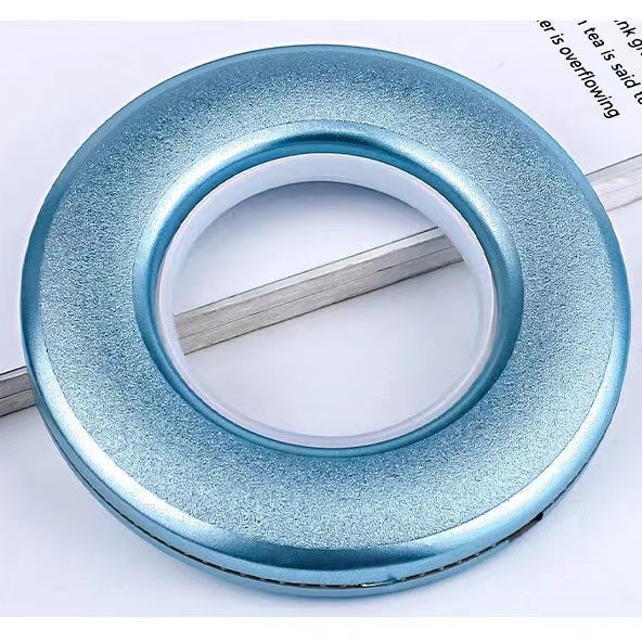 Anillo de cortina gruesa de cabello recto anillo de fijación de anillo de cortina universal anillo de cortina de varilla romana agujero redondo