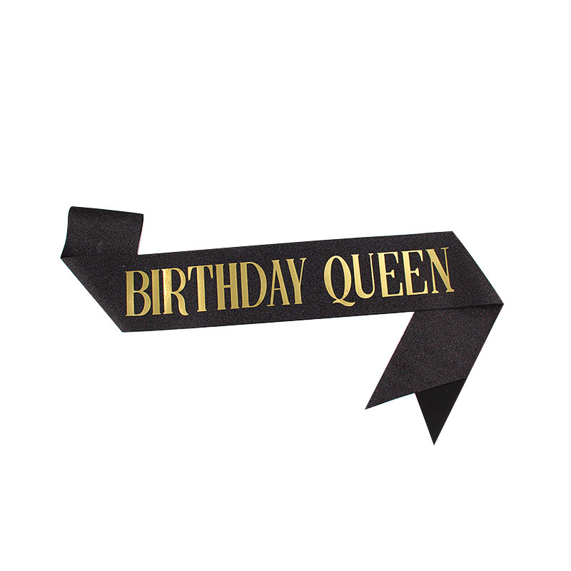 Corona para reina de cumpleaños, diadema con pedrería y letras BIRTHDAY QUEEN, decoración para fiestas