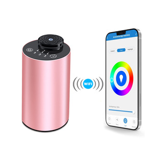 Two-Fluid Intelligent Waterless Essential Oil Machine Graffiti Wifi Cold Mist Aromatherapy Machine Home Fragrance Diffuser Automatic Fragrance Spray